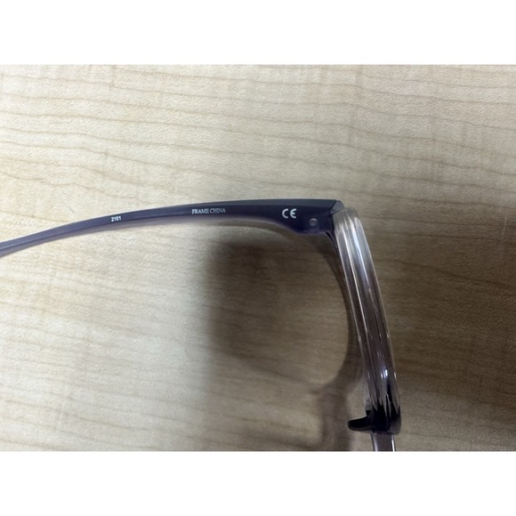 Nike 7301 550 Eyeglasses Indigo Haze Grey Purple Round Frames 50-20-140 - Picture 6 of 7